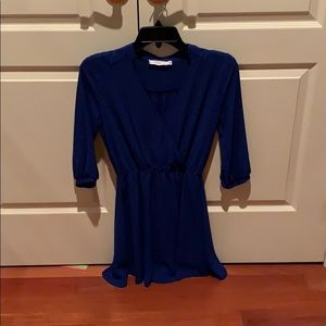 Royal blue long sleeve dress by Lush. Barely worn!
